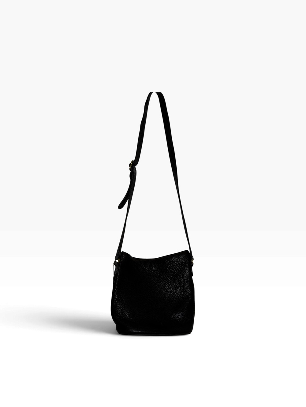 Vintage Coach Sonoma Bucket Bag 4907 Black Pebbled Leather Shoulder Handbag, GUC